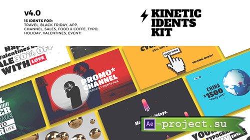 Videohive: Promo Idents - Project for After Effects 