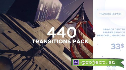 Videohive: Transitions Pack V5 - Project for After Effects 