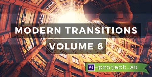 Videohive: Modern Transitions 5 Pack Volume 6 - Project for After Effects 