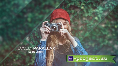 Videohive: Lovely Parallax Slideshow - Project for After Effects 