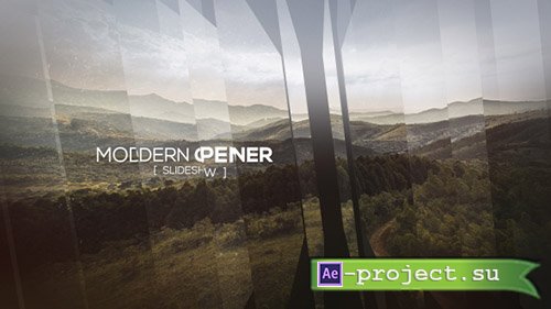 Videohive: Modern Opener - Slideshow II - Project for After Effects 