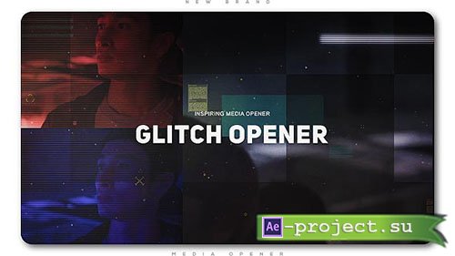 Videohive: Glitch Media Opener 20519767 - Project for After Effects 
