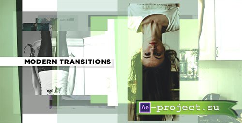 Videohive: Modern Transitions 5 Pack Volume 5 - Project for After Effects 