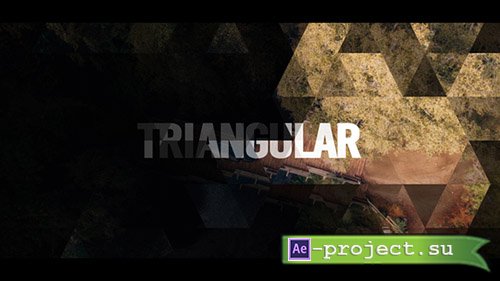 Videohive: Triangular Opener 21595365 - Project for After Effects 