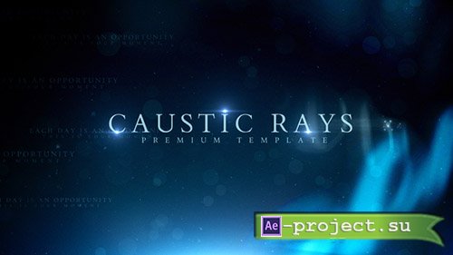 Videohive: Caustic Rays Titles - Project for After Effects 