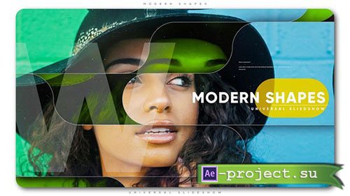 Videohive: Modern Shapes Universal Slideshow - Project for After Effects 