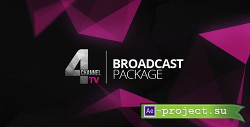Videohive: 4TV Broadcast Package - Project for After Effects 