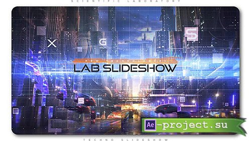 Videohive: Scientific Laboratory Techno Slideshow - Project for After Effects 