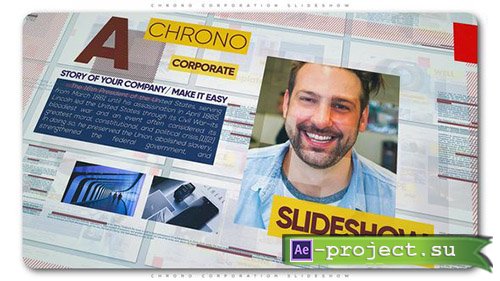 Videohive: Chrono Corporation Slideshow - Project for After Effects 