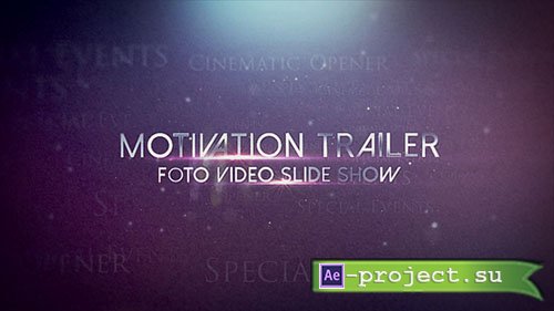 Videohive: Motivation trailer - Project for After Effects  