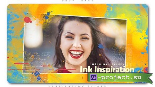 Videohive: Drop Inked Inspiration Slides - Project for After Effects 