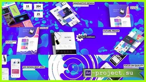 Videohive: Dynamic Website / Agency Presentation - Project for After Effects 
