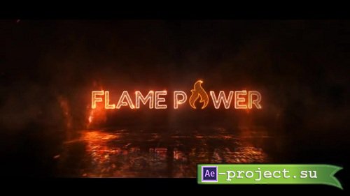 Fire Logo Reveal 88639 - After Effects Templates