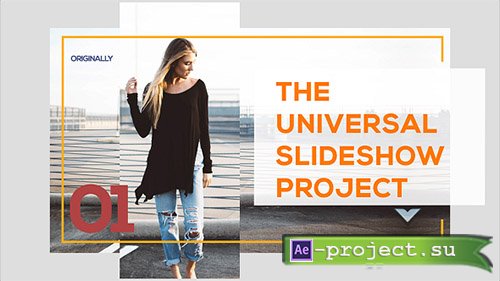 Videohive: Universal Slideshow 17519444  - Project for After Effects 