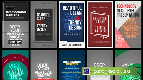 Videohive: Instagram Stories V.3 - Project for After Effects 