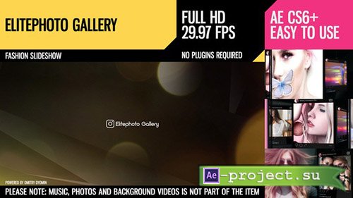 Videohive: Elitephoto Gallery - Project for After Effects 