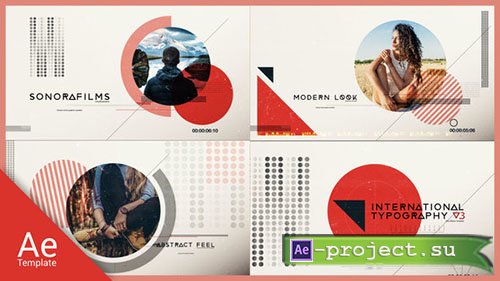 Videohive: International Typography V.3 - Project for After Effects 