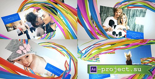 Videohive: Colorful Cheerful Intro - Project for After Effects 