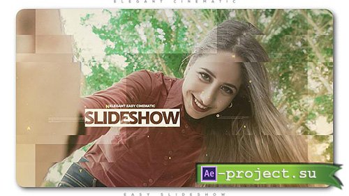 Videohive: Elegant Easy Cinematic Slideshow - Project for After Effects 