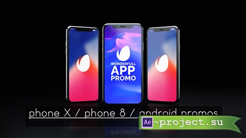 Videohive: Wonderful App Promo - Project for After Effects 