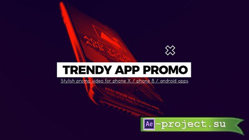 Videohive: Trendy App Promo 21954368 - Project for After Effects 