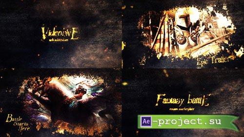 Videohive: Fantasy Epic Battle Intro - Project for After Effects 