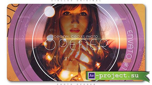 Videohive: Circles Original Photo Opener - Project for After Effects 