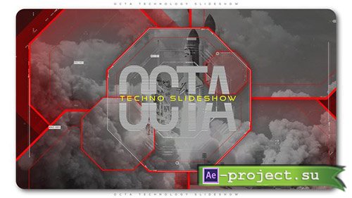 Videohive: Octa Technology Slideshow | Opener - Project for After Effects 