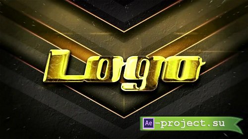 Gold Logo Intro 68 - After Effects Templates