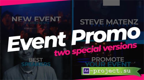 Videohive: Event Promo 21916120 - Project for After Effects 