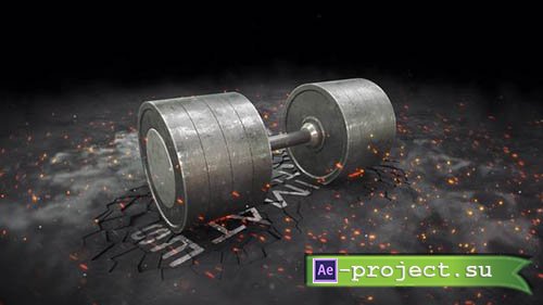 Videohive: Power Fitness Logo Intro - Project for After Effects 