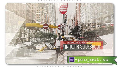 Videohive: Abstract Parallax Slideshow / Opener - Project for After Effects 