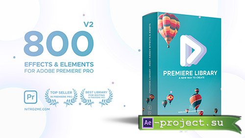 Videohive: Premiere Library - Most Handy Effects - Premiere Pro Presets 