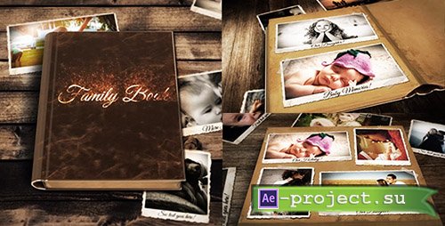 Videohive: Family Book - Project for After Effects 