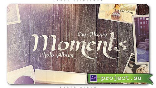 Videohive: Happy Moments Slideshow - Project for After Effects 