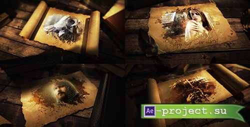 Videohive: Ancient Epic Scroll - Project for After Effects 
