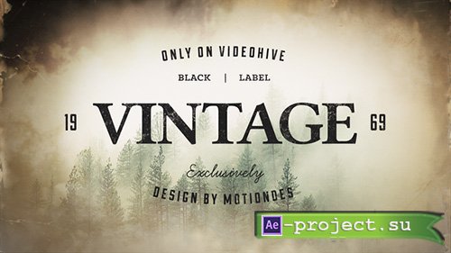 Videohive: Vintage Opener 3 - Project for After Effects 
