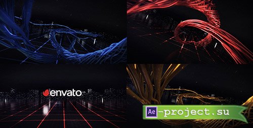 Videohive: Digital Wire Ribbon Logo Reveals - Project for After Effects 