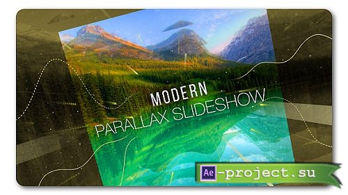 Slideshow Modern Parallax - Project for After Effects (Videohive)