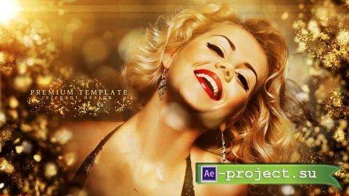 Golden Splinters - Project for After Effects (Videohive)