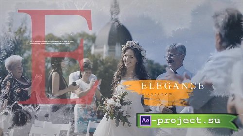 Ink Drop Romantic Media Opener - Project for After Effects (Videohive)