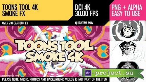 Toons Tool 4K (Smoke FX) - Motion Graphic (Videohive)