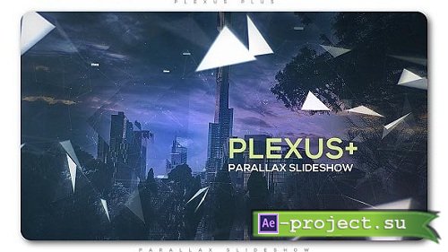 Plexus Plus Parallax Slideshow - Project for After Effects (Videohive)
