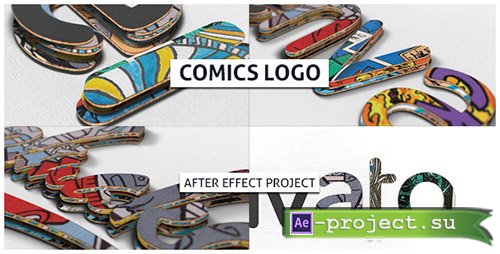 Videohive: Comics Logo 21346895 - Project for After Effects 