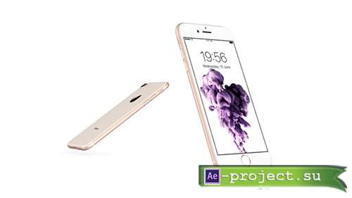 Videohive: Phone 8 & SE / Flat Box - Mockup Kit v2018.1 - Project for After Effects 