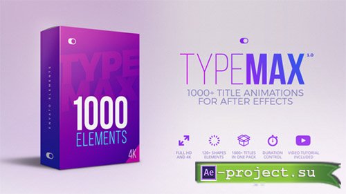 Videohive: Big Titles Pack - Project for After Effects 