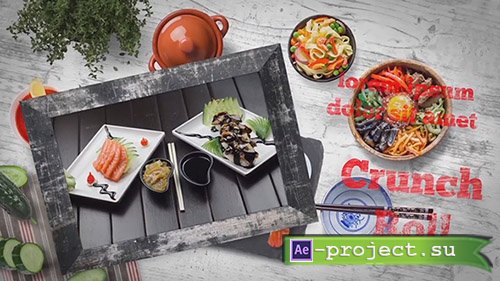 Sushi Promo - After Effects Template
