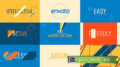 Videohive: Colorful Intro 4052453 - Project for After Effects 