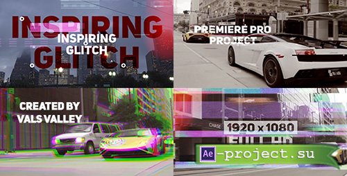 Videohive: Inspiring Glitch Opener - Premiere Pro Templates 