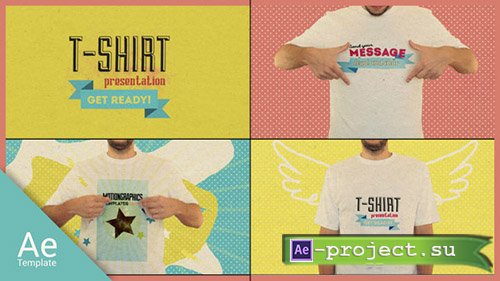 Videohive: T Shirt Opener - Project for After Effects 